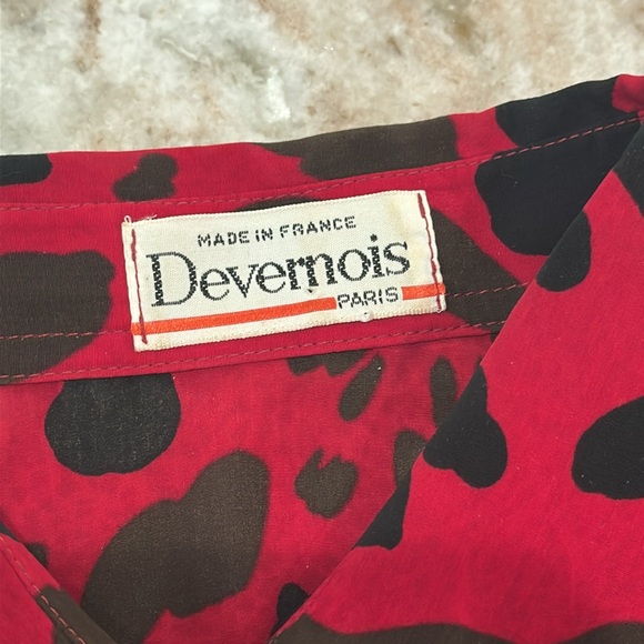 Made in France Devernois 90’s Dress - Picture 2 of 8